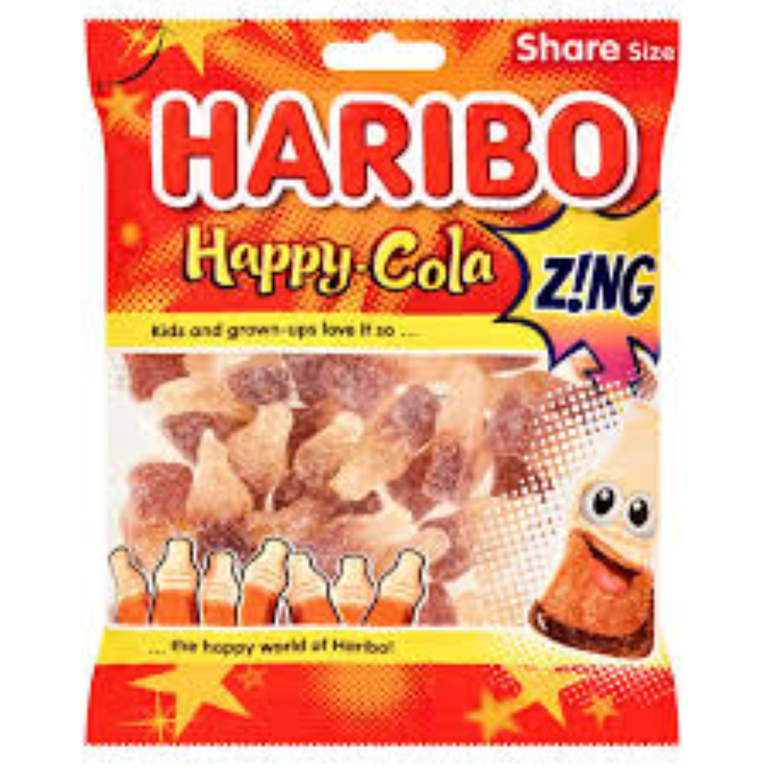 HARIBO HAPPY COLA ZING 160G